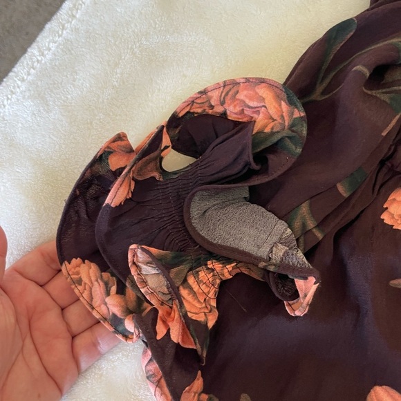 Johanna Ortiz X H&M Cottage core Floral Long Sleeve Dress - Picture 4 of 15